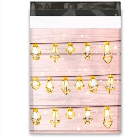 Poly Mailers MIX Pink Striped 6x9 10x13 35pcs 35st - Picture 10 of 14